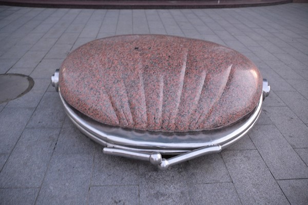 The Purse monument in Krasnodar
