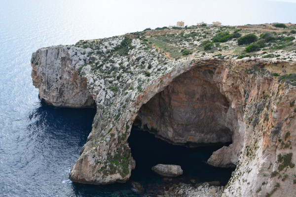 Zilā grota (Blue Grotto) Maltā