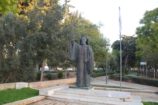 Monument to Archbishop Makarios III in Limassol